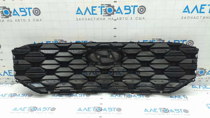 Grilă radiator Hyundai Santa FE 21-23 cu insignă, neagră