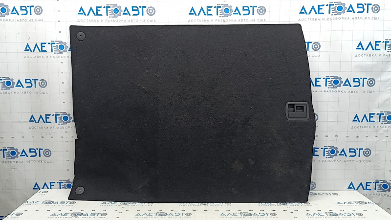 Podea portbagaj Audi A6 C7 16-18 rest, neagră, curățabilă chimic, uzată