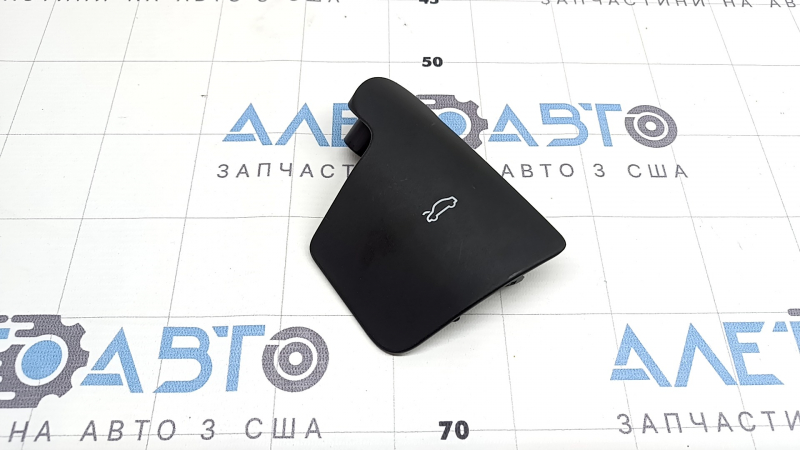 Ручка открывания капота салонная Audi Q5 80A 19-25 черная, тип 2