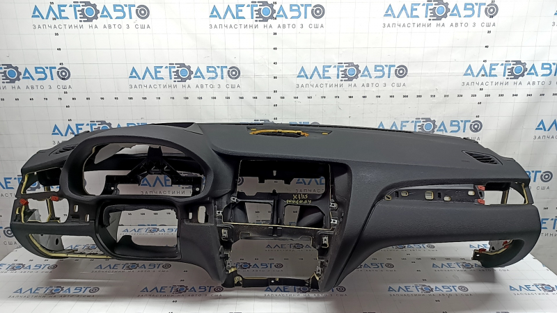 Bord față cu AIRBAG BMW X3 F25 11-17 negru pentru proiecție, clapetă ruginită