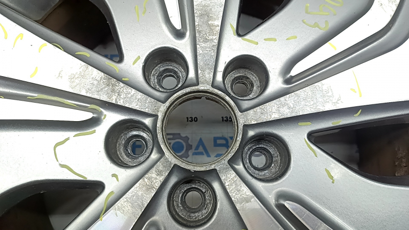 Disc roată R17x6.5J Hyundai Sonata 13-15 bordură ușoară, ornamente cromate