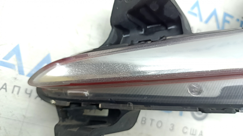 Proiector ceață stânga, Hyundai Sonata 11-15 hibrid, zgârieturi, nisip