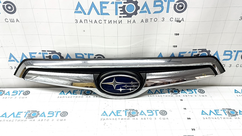 Grilă radiator Subaru Forester 19-21 SK cromată superioară, cu emblemă, lovituri, zgârieturi