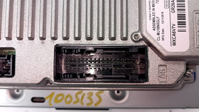 Monitor, afișaj, navigație Ford Fusion mk5 16-20 SYNC 3, cu bloc, uzat