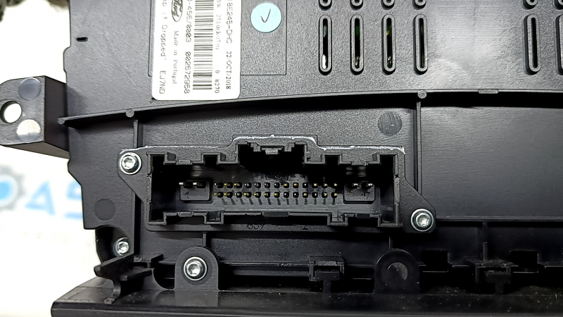 Panou de comandă radio Ford Fusion mk5 13-20 SYNC 3 SONY cu încălzire și ventilație, zgârieturi