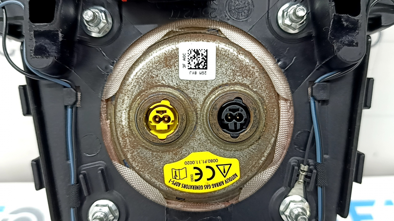 Подушка безопасности airbag в руль водительская Ford Fusion mk5 17-20 черная