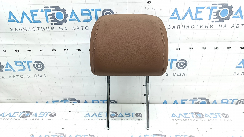 Tetieră față dreapta Audi A6 C8 19-25 piele maro deschis, curățabilă chimic
