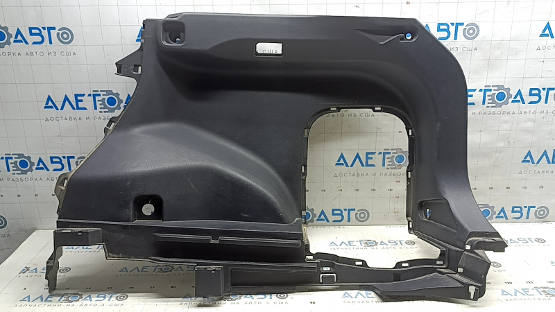 Ornament arc dreapta Toyota Rav4 19-25 negru, zgârieturi