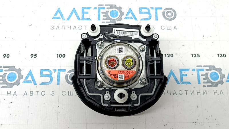 Подушка безопасности airbag в руль водительская Mazda CX-5 19-25 черная с хром обрамлением