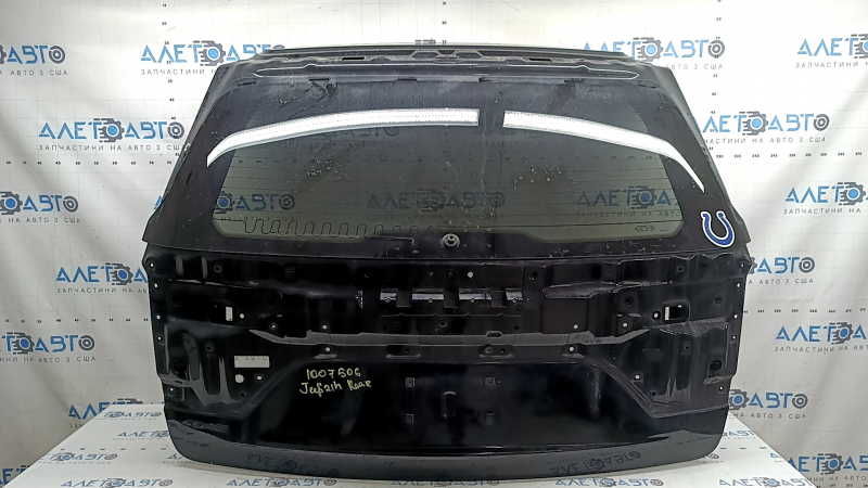 Дверь багажника голая со стеклом Jeep Grand Cherokee WL 22-26 тонировка, черный PXJ, обломан пин подогрева