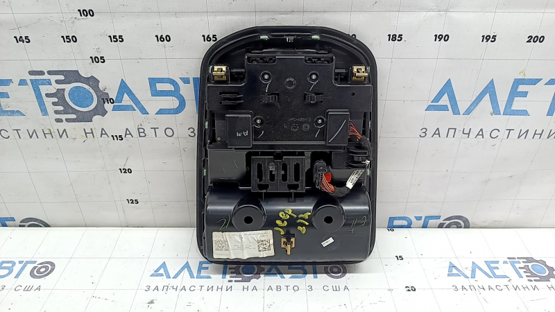Lampă față Jeep Grand Cherokee WL 21-26 pentru lumini panoramice, negru mat cu ușă electrică și buton SOS