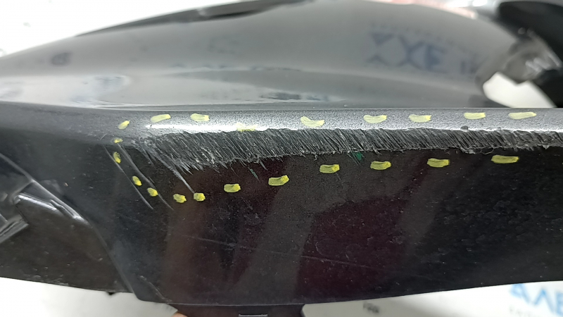 Bara față stânga nealterată Toyota Prius 50 Prime 17-22 fără senzori de parcare, grafit, zgârieturi, crăpătură