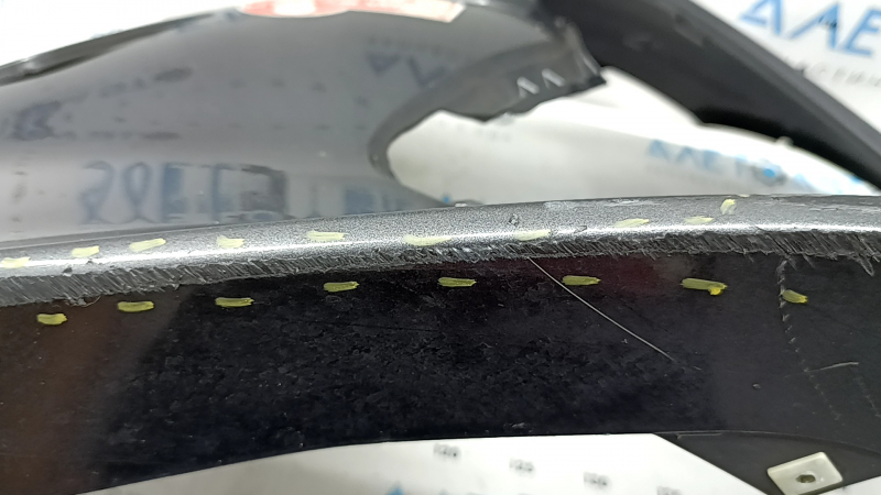 Bara față stânga nealterată Toyota Prius 50 Prime 17-22 fără senzori de parcare, grafit, zgârieturi, crăpătură