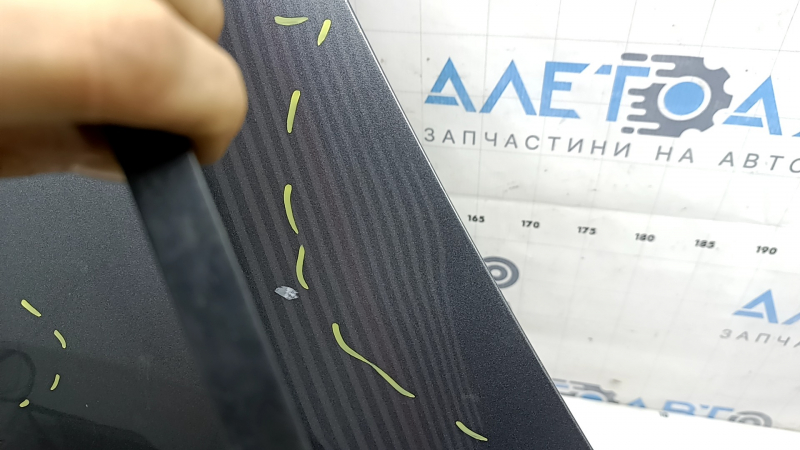 Aripă față stânga Ford Edge 15-24 grafit M7, denivelare, lovituri