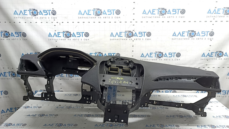 Торпедо передняя панель с AIRBAG Lincoln MKZ 13-20 черная кожа