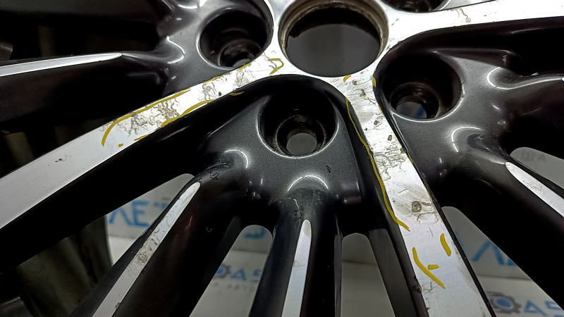 Disc roată R18 x 8J ET55 Lincoln MKZ 17-20 bordură, coroziune