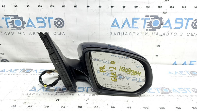 Зеркало боковое правое в сборе Mercedes W167 GLE 20-25 8+8+4 поворотник, подогрев, подсветка, BSM, камера, синее, потерто