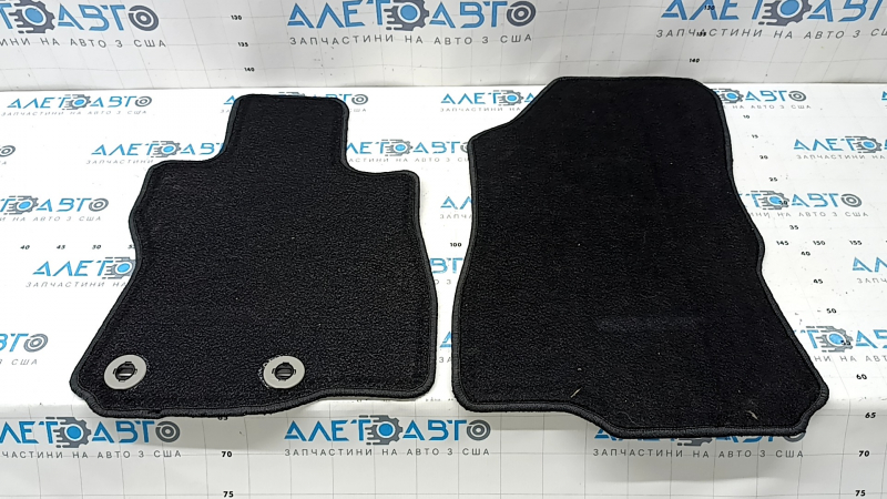 Set covorașe din material textil pentru Subaru Forester 25-26, negre, pentru curățare
