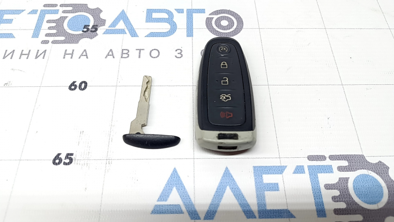 Ключ Ford Escape MK3 16-19 smart 5 кнопок, облез хром, царапины
