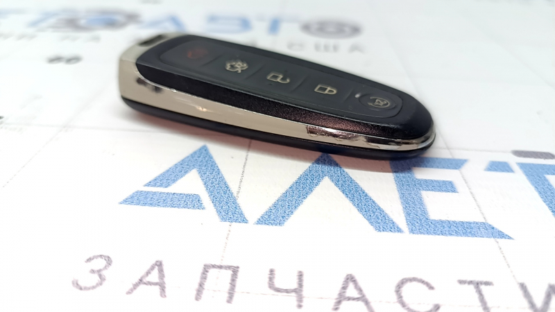 Ключ Ford Escape MK3 16-19 smart 5 кнопок, облез хром, царапины