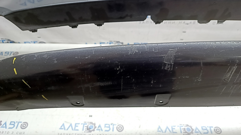 Bara față neaderentă BMW 5 G30 17-20 pentru senzori de parcare și PMA, fără mufă cârlig de remorcare, grafit, zgârieturi