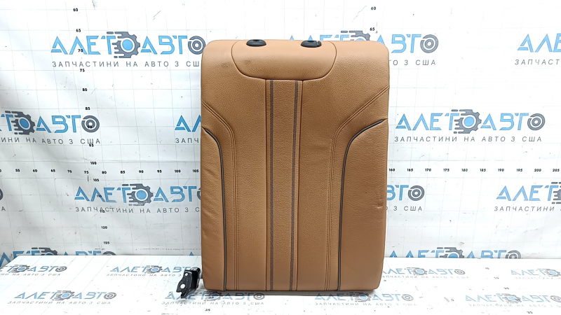 Spătar banchetă spate dreapta BMW 5 G30 17-23 piele Dakota, maro deschis lcro coniac, linie Sport, curățabil chimic