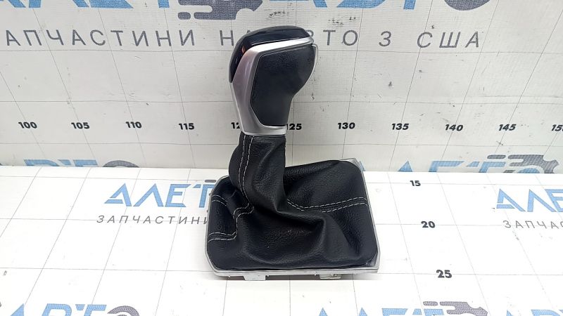 Ручка КПП VW Tiguan 18-24 тип 2, кожа черная, без накладки шифтера, царапины