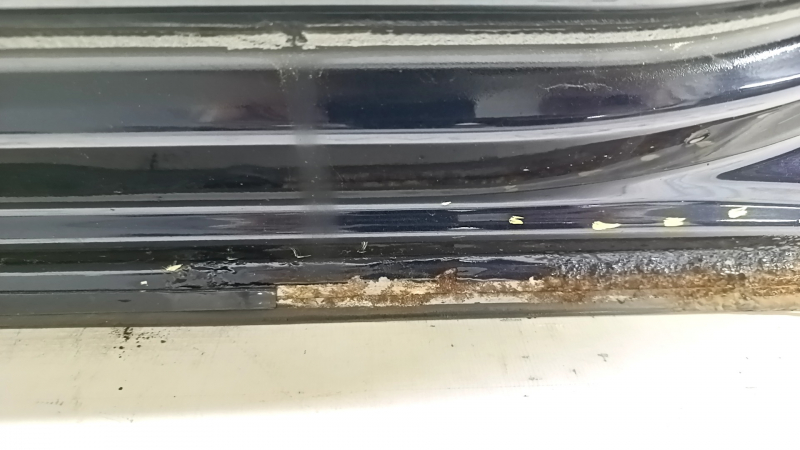 Ușă spate dreapta nealterată Volvo XC90 16-26 albastru 467, coroziune, panou înlocuibil