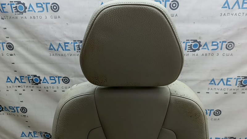 Заднее сиденье правое 2 ряд Volvo XC90 16-22 кожа серая под 3 ряда, под химчистку, ржавый каркас