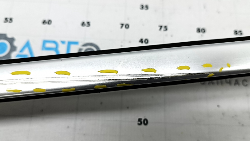 Bară longitudinală stânga pentru plafon BMW X5 G05 19-26 cromată, zgârieturi