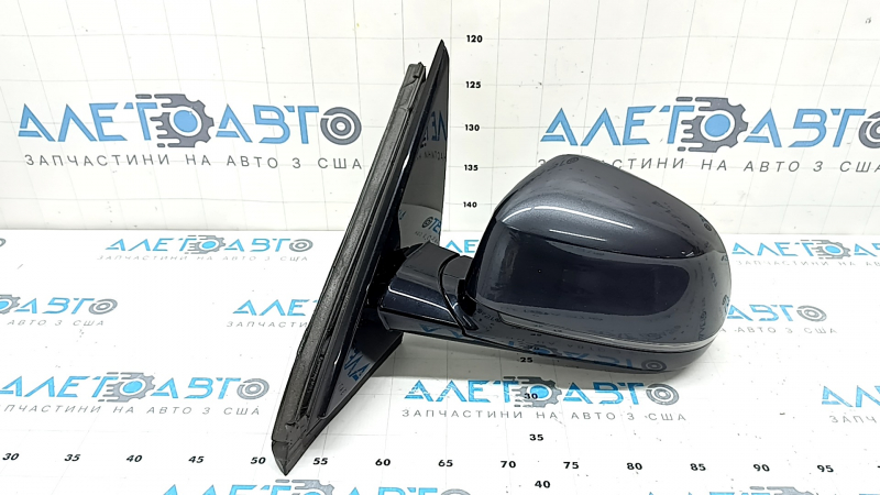 Ansamblu oglindă retrovizoare stânga BMW X5 G05 19-23 5 pini, semnalizare, încălzire, memorie, antiorbire automată, BSM, grafit, zgârieturi