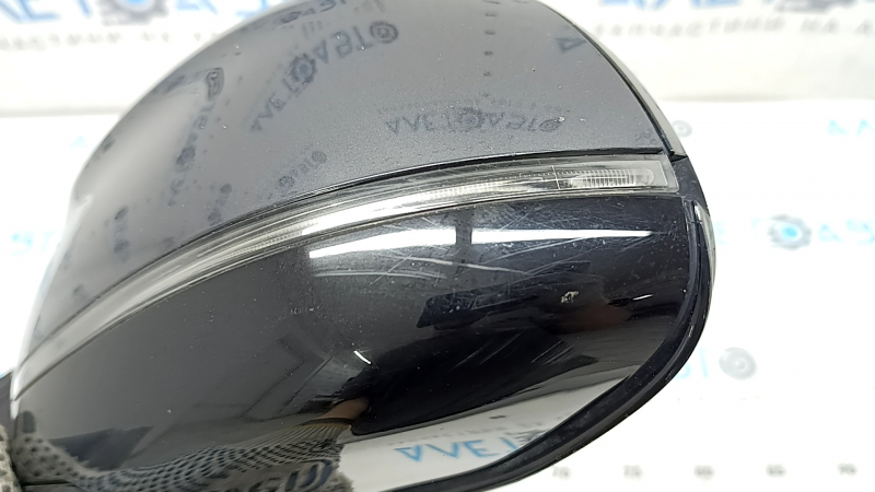 Ansamblu oglindă retrovizoare stânga BMW X5 G05 19-23 5 pini, semnalizare, încălzire, memorie, antiorbire automată, BSM, grafit, zgârieturi