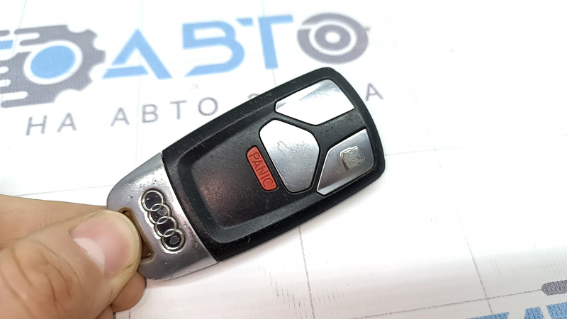 Ключ Audi Q5 80A 18-24 keyless, 4 кнопки, тип 2, царапины, тычки