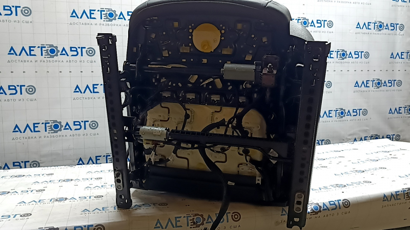 Scaun șofer pentru Audi A3 22-26 cu airbag, electric, încălzit, piele neagră combinată, Alcantara, curățabil chimic