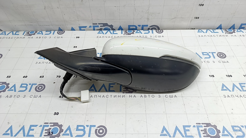 Ansamblu oglindă laterală stânga Honda Accord 18-22 8 pini, BSM, încălzit, semnalizator, alb, uzat