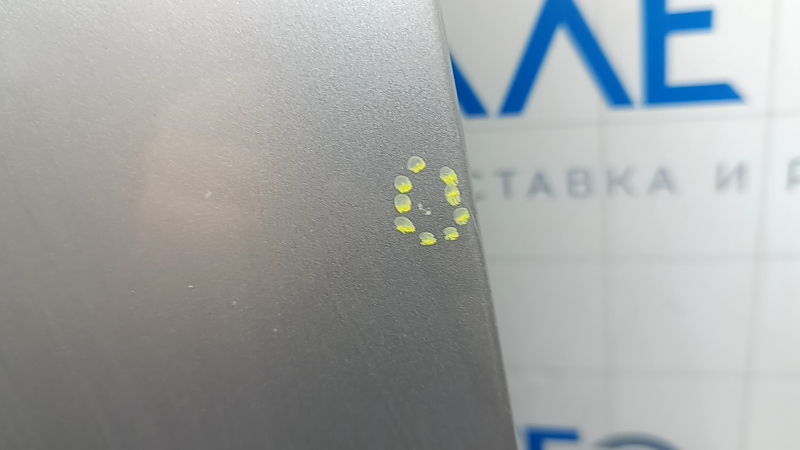 Capotă neagră Volvo XC60 18-26 aluminiu, argintiu 711, nisip, ciobiri, zgârieturi, lipici