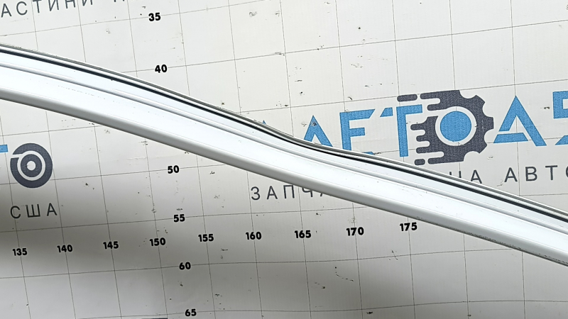 Ușă stângă față neagră Honda Accord 23-26 albă NH-883P, cadru îndoit