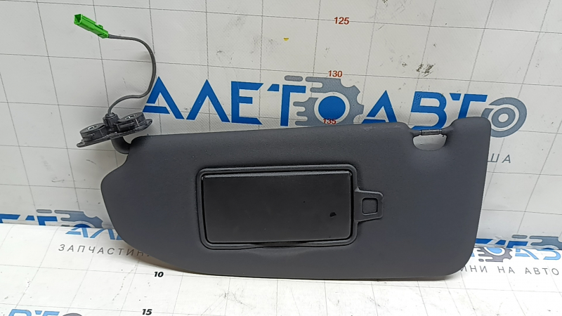 Parasolar stânga Volvo XC60 18-26 negru, fără cârlig, cu lumini de fundal, necesită curățare, zgârieturi