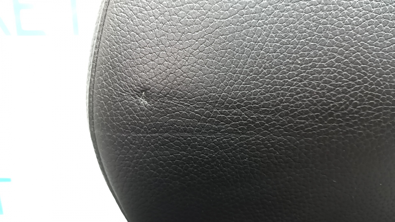 Scaun pasager Volvo XC60 18-26 cu airbag, electric, încălzit, piele neagră, cu unitate de control, necesită curățare, îndoit, zgâriat, zgâriat