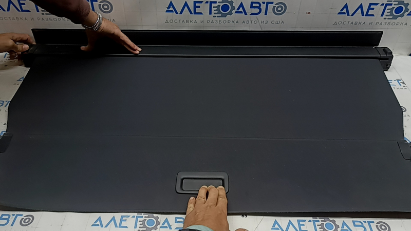 Cortină portbagaj Volvo XC60 18-26, neagră, zgârieturi, piesă îndoită
