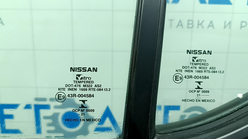 Дверь в сборе задняя левая Nissan Kicks 20-25 черный KH3, царапина, скол