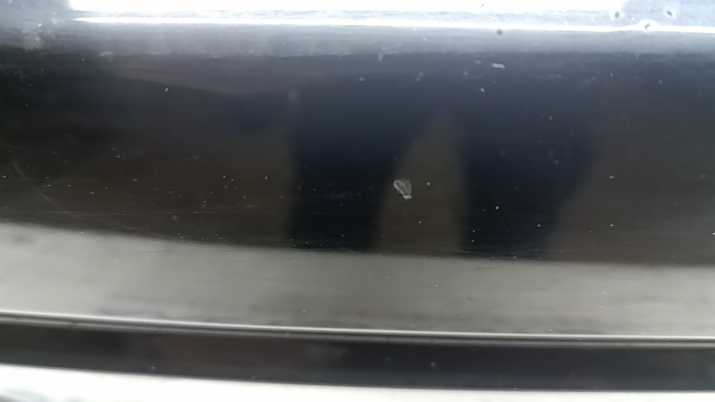 Bara spate nefinisată Nissan Kicks 21-25, rest pentru senzori de parcare, neagră KH3, zgârieturi, lovituri, elemente de fixare uzate, îndoite