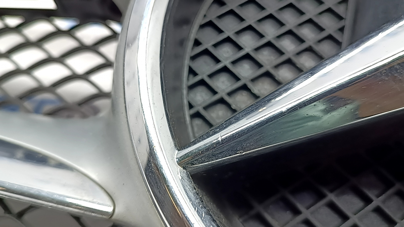 Grilă radiator completă Mercedes Clasa C W205 16-18 cu emblemă fără radar pentru cameră, nisip