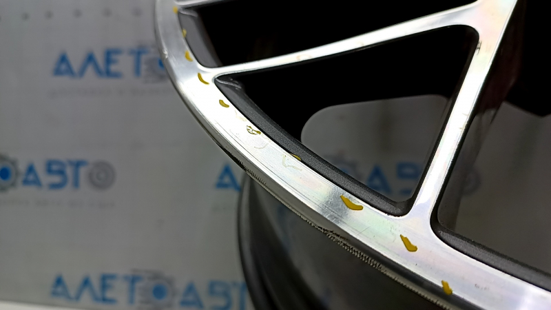 Диск колесный R20 x 9J ET26 Porsche Macan 15-18 графит, легкая бордюрка