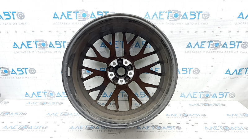 Диск колесный R20 x 9J ET26 Porsche Macan 15-18 графит, легкая бордюрка