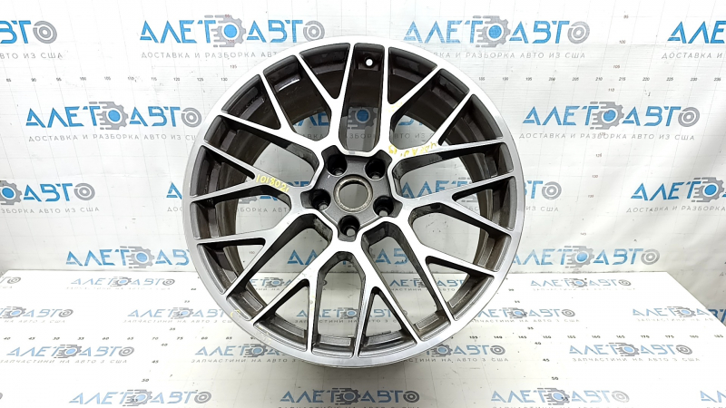 Disc jantă R20 x 9J ET26 Porsche Macan 15-18 grafit, bordură ușoară, coroziune