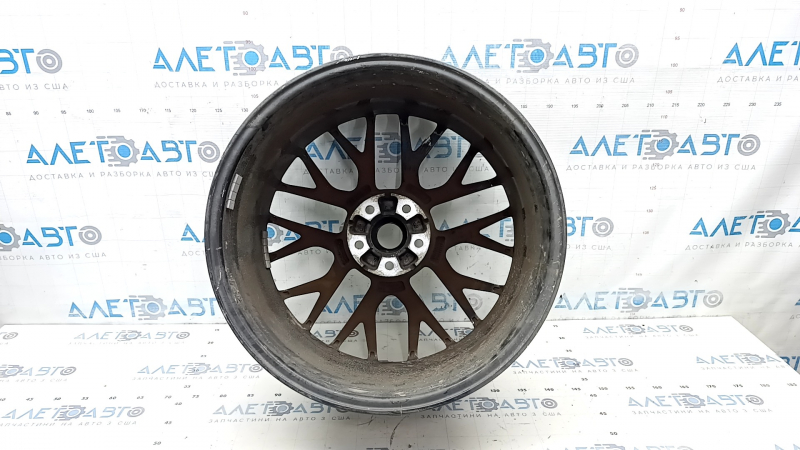 Disc jantă R20 x 9J ET26 Porsche Macan 15-18 grafit, bordură ușoară, coroziune