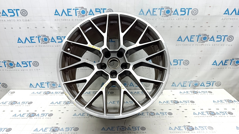 Диск колесный R20 x 10J ET19 Porsche Macan 15-18 графит, бордюрка