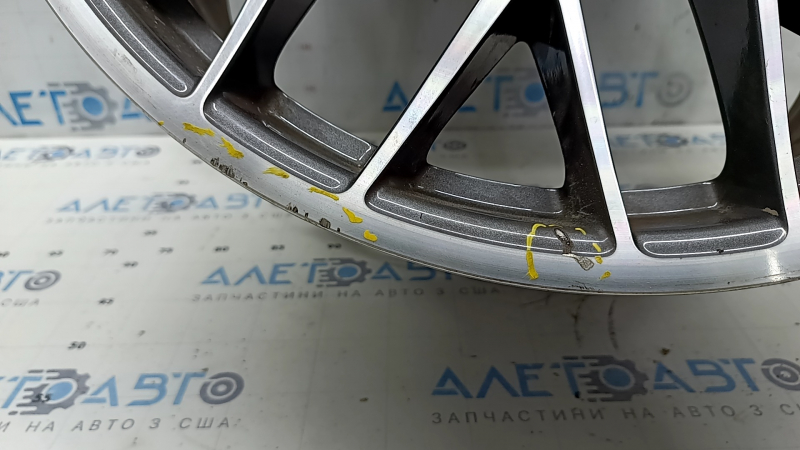 Диск колесный R20 x 10J ET19 Porsche Macan 15-18 графит, бордюрка