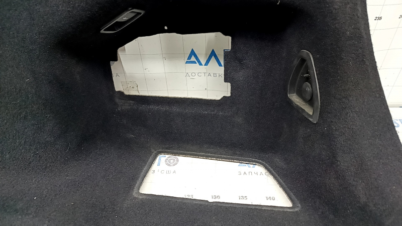 Обшивка арки правая BMW 7 G11 G12 16-22 черная, без лючков